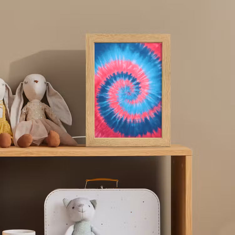 Spiraal - Roze - Draaiend Light Box met kabel klein -sfeer2_kind