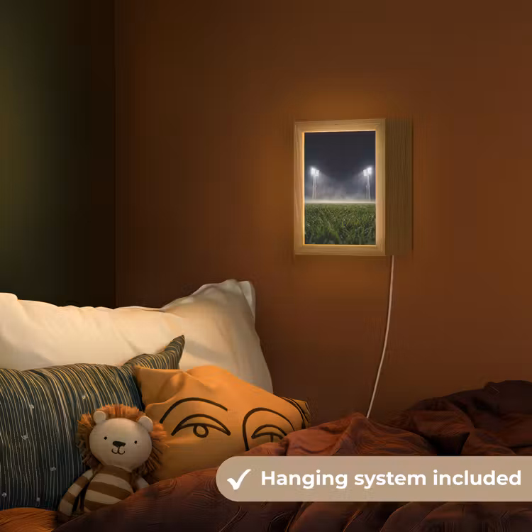 Stadion - Lichtmast - Sport - Nacht Light Box met kabel (Kinderlampje) klein -sfeer5_kind_EN