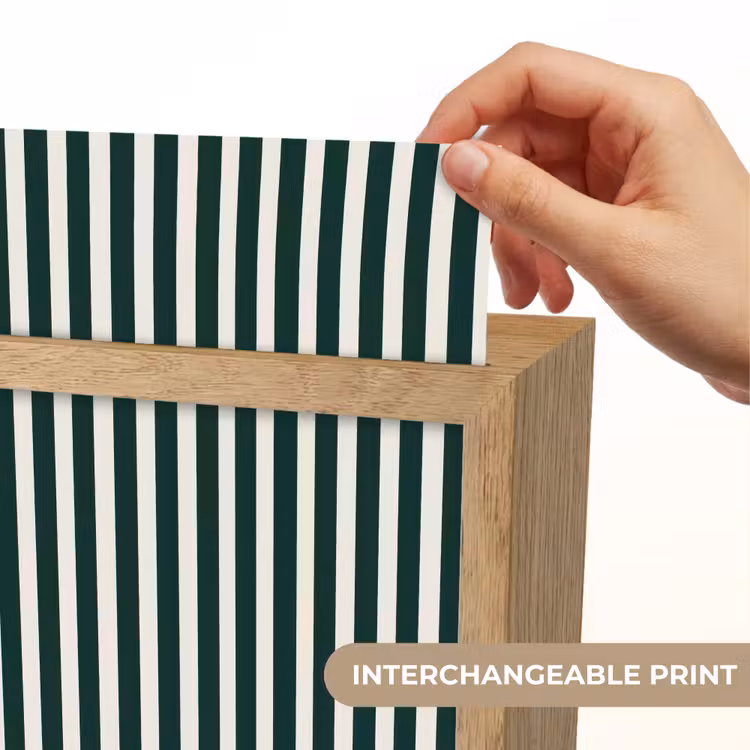 Strepen - Klassiek - Groen Light Box met kabel (Kinderlampje) klein 904 -USP_websiteprintEN