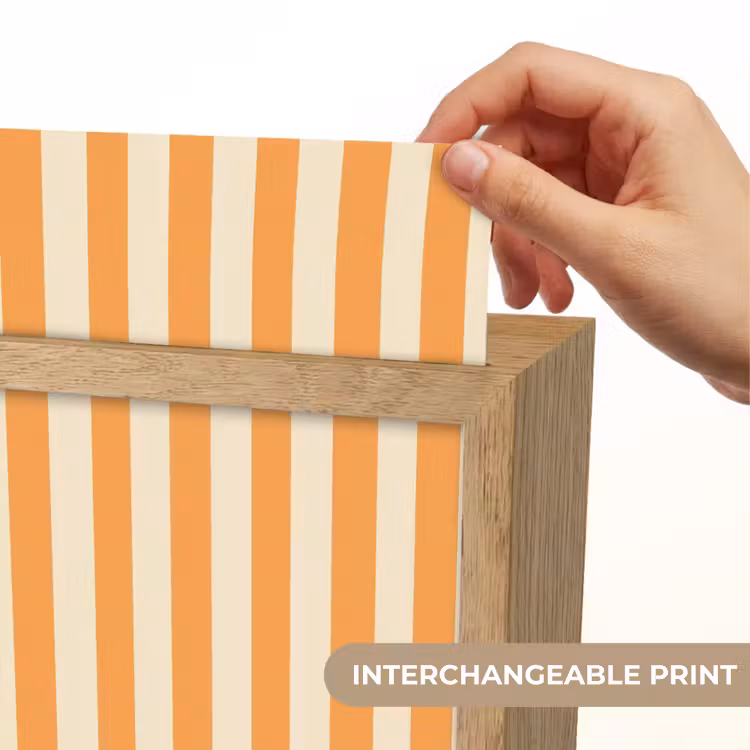 Strepen - Patroon - Oranje Light Box met kabel (Kinderlampje) klein 904 -USP_websiteprintEN