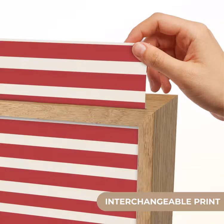 Strepen - Patroon - Rood Light Box met kabel (Kinderlampje) klein 904 -USP_websiteprintEN