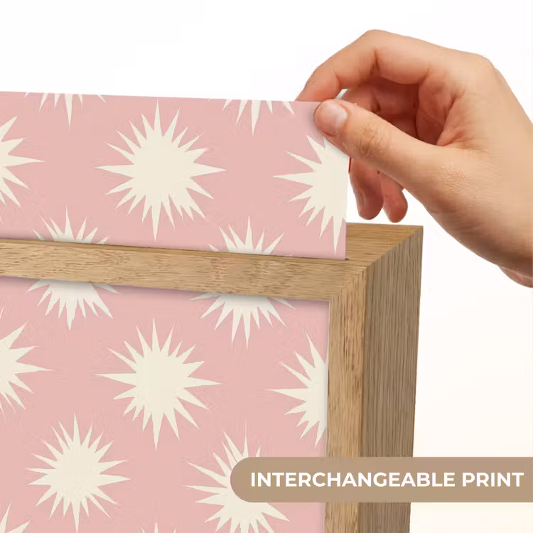 Zonnen - Patroon - Roze Light Box met kabel (Kinderlampje) klein 904 -USP_websiteprintEN