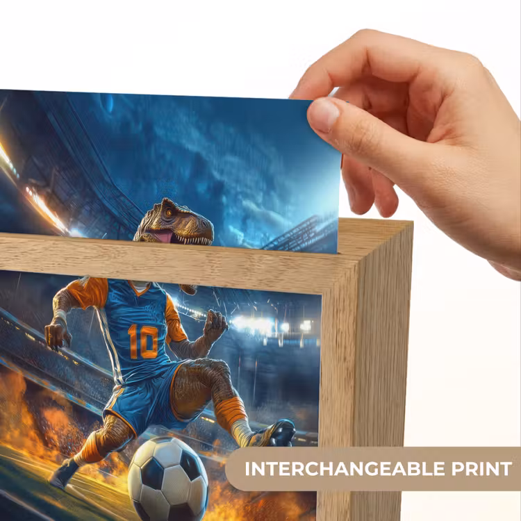 T-Rex - Voetbal - Stadion Light Box met kabel (Kinderlampje) klein -USP_websiteprintEN