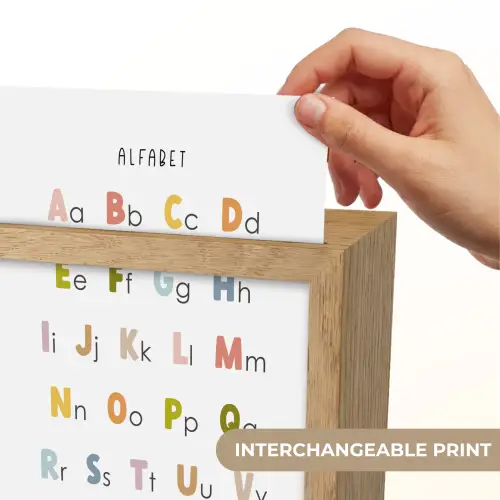 Alfabet - Educatief - Kleuren - Letters leren voor kinderen Light Box met kabel (Kinderlampje) klein -USP_websiteprintEN