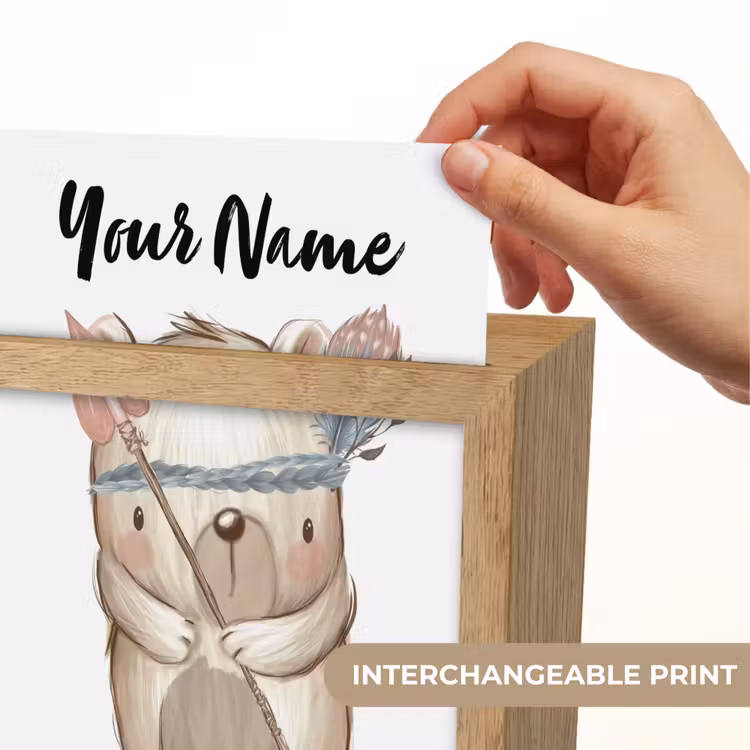 Beer - Dier - Bosdieren Light Box met kabel (Kinderlampje) klein -USP_websiteprintEN