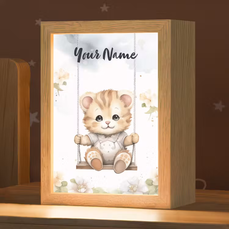 Poes - Baby - Dier - Kinderen Light Box met kabel (Kinderlampje) klein -zzz_3d_website