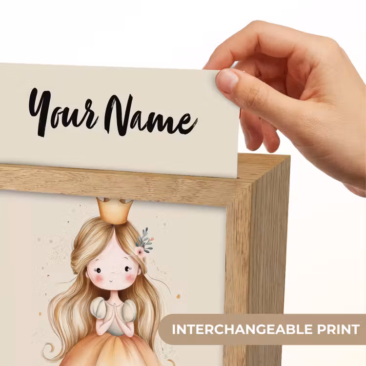 Kroon - Prinses - Bloem - Jurk Light Box met kabel (Kinderlampje) klein -USP_websiteprintEN