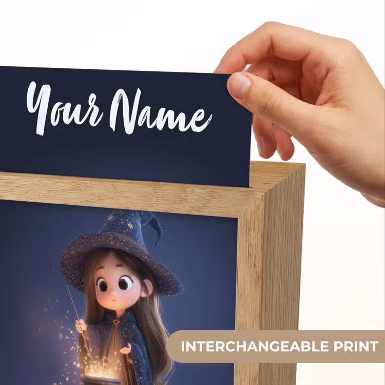 Tovenares - Magisch - Blauw - Toveren Light Box met kabel (Kinderlampje) klein -USP_websiteprintEN