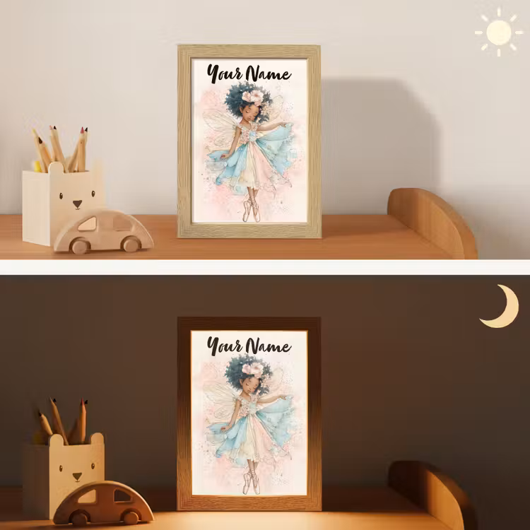 Fee - Pastel - Magie Light Box met kabel (Kinderlampje) klein -sfeer3_kind