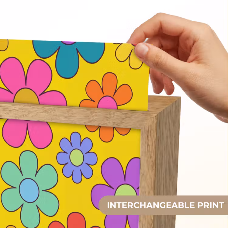 Bloemen - Illustratie - Kleurrijk Light Box met kabel (Kinderlampje) klein -USP_websiteprintEN