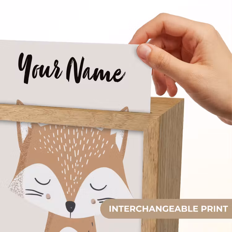 Vos - Dier - Bosdieren Light Box met kabel (Kinderlampje) klein -USP_websiteprintEN