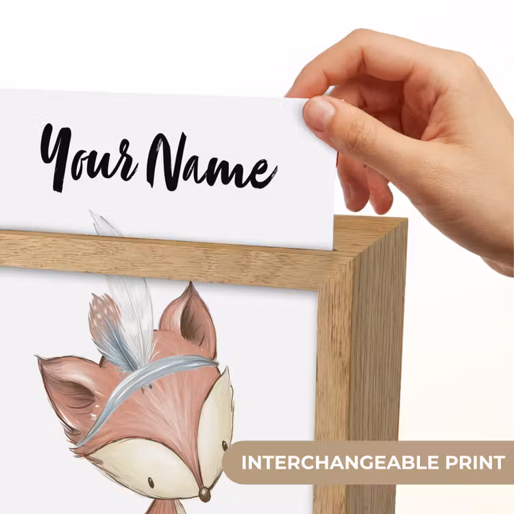 Vos - Dier - Bosdieren Light Box met kabel (Kinderlampje) klein -USP_websiteprintEN