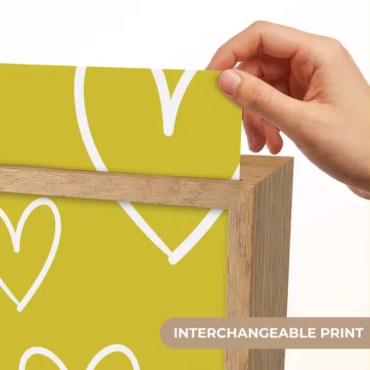 Groen - Hartjes - Wit Light Box met kabel (Kinderlampje) klein -USP_websiteprintEN