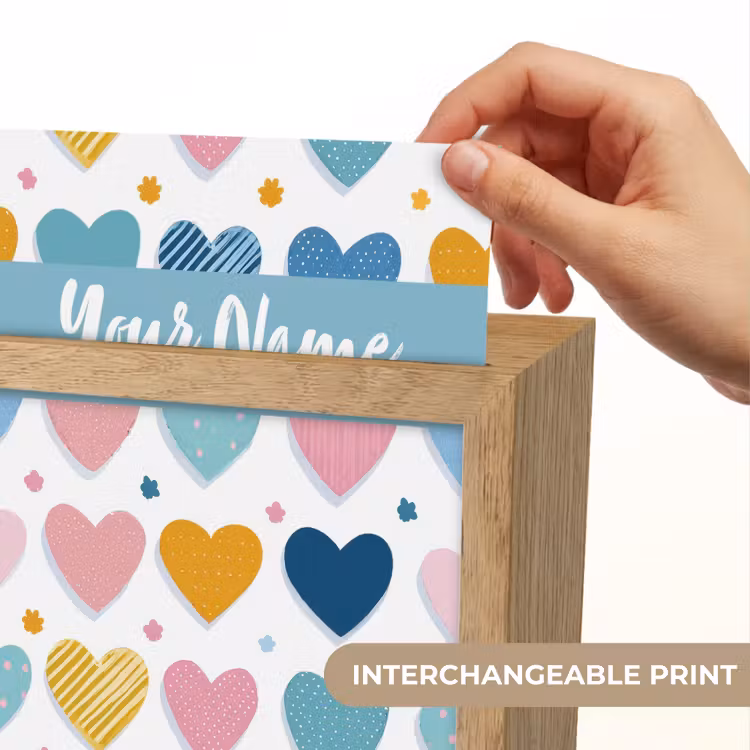 Hartjes - Pastel - Patroon Light Box met kabel (Kinderlampje) klein -USP_websiteprintEN