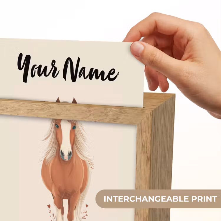 Paard - Galop - Bruin Light Box met kabel (Kinderlampje) klein -USP_websiteprintEN