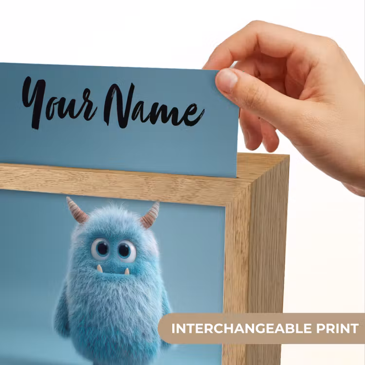 Monster - Blauw Light Box met kabel (Kinderlampje) klein -USP_websiteprintEN