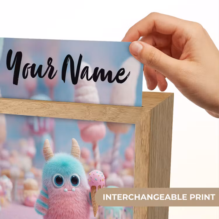 Monster - Pastel - Roze - Snoep Light Box met kabel (Kinderlampje) klein -USP_websiteprintEN