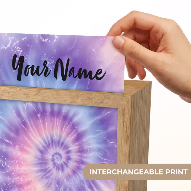 Pastel - Paars - Spiraal - Marmer Light Box met kabel (Kinderlampje) klein -USP_websiteprintEN