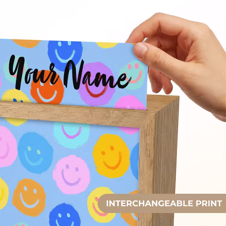 Smileys - Kleurrijk - Grappig Light Box met kabel (Kinderlampje) klein -USP_websiteprintEN