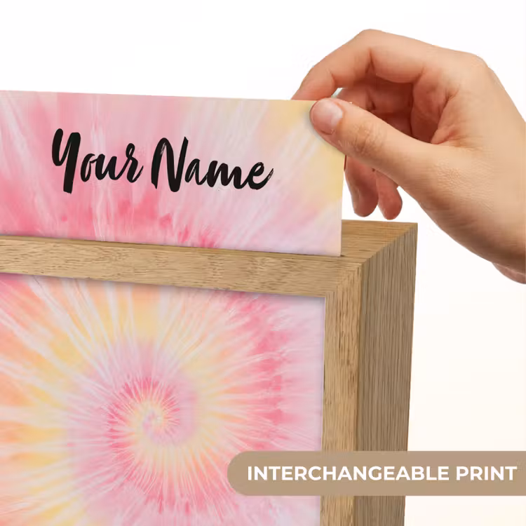 Spiraal - Pastel - Roze Light Box met kabel (Kinderlampje) klein -USP_websiteprintEN