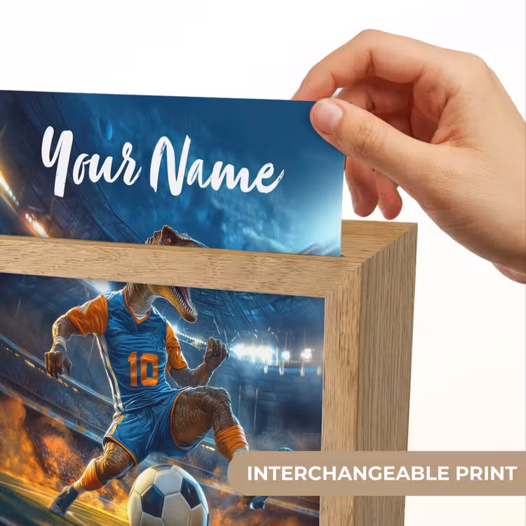T-Rex - Voetbal - Stadion Light Box met kabel (Kinderlampje) klein -USP_websiteprintEN