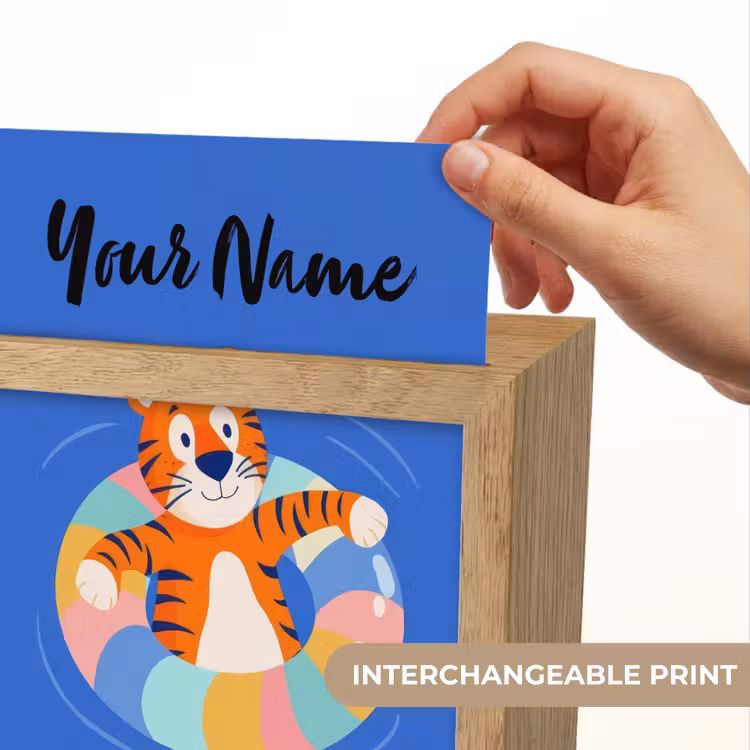 Tijger - Zwemband - Water Light Box met kabel (Kinderlampje) klein -USP_websiteprintEN