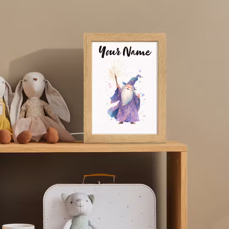Tovenaar - Magie - Paars Light Box met kabel (Kinderlampje) klein -sfeer2_kind