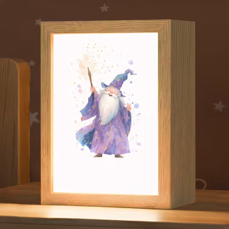 Tovenaar - Magie - Paars Light Box met kabel klein -zzz_3d_website