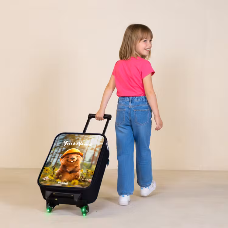 Benno Bloembouwer Kinderkoffer - Zwart klein -sfeer1