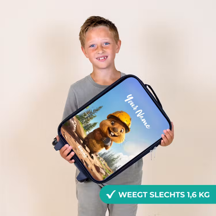 Billy Bouwhelm Kinderkoffer - Zwart klein -sfeer4_NL