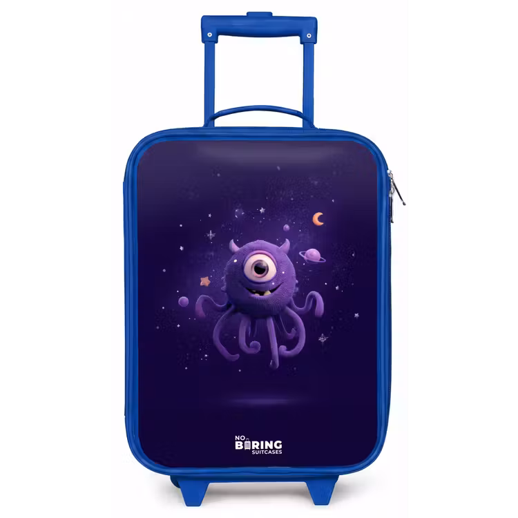 Kosmisch tentakelmonster Kinderkoffer - Blauw klein -zz3dotto