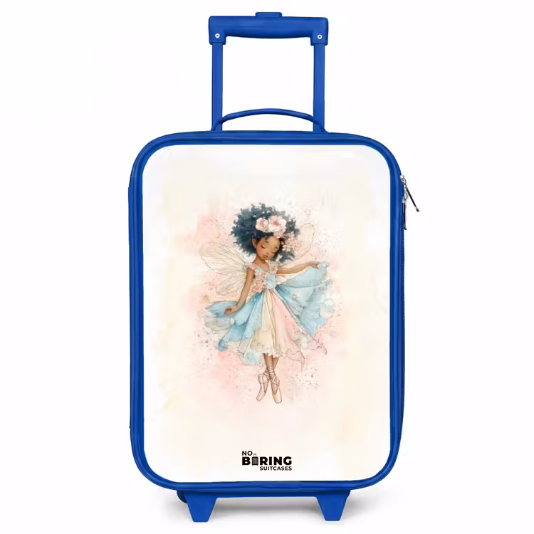 Elf - Ballet - Kleurrijk Kinderkoffer - Blauw klein -3d