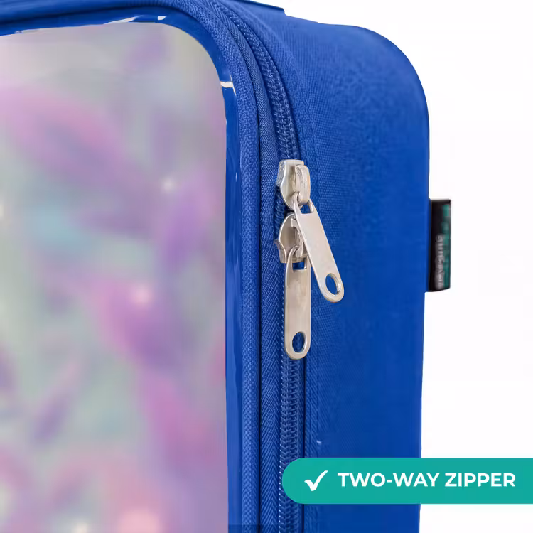 Elf - Tover - Magisch Kinderkoffer - Blauw klein -rits_EN