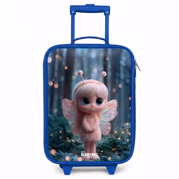 Fairy - Bos - Glitters Kinderkoffer - Blauw klein -3d