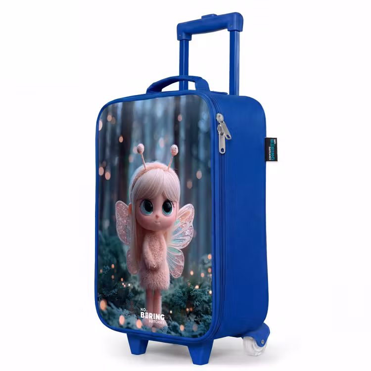 Fairy - Bos - Glitters Kinderkoffer - Blauw klein -productfoto_schuin
