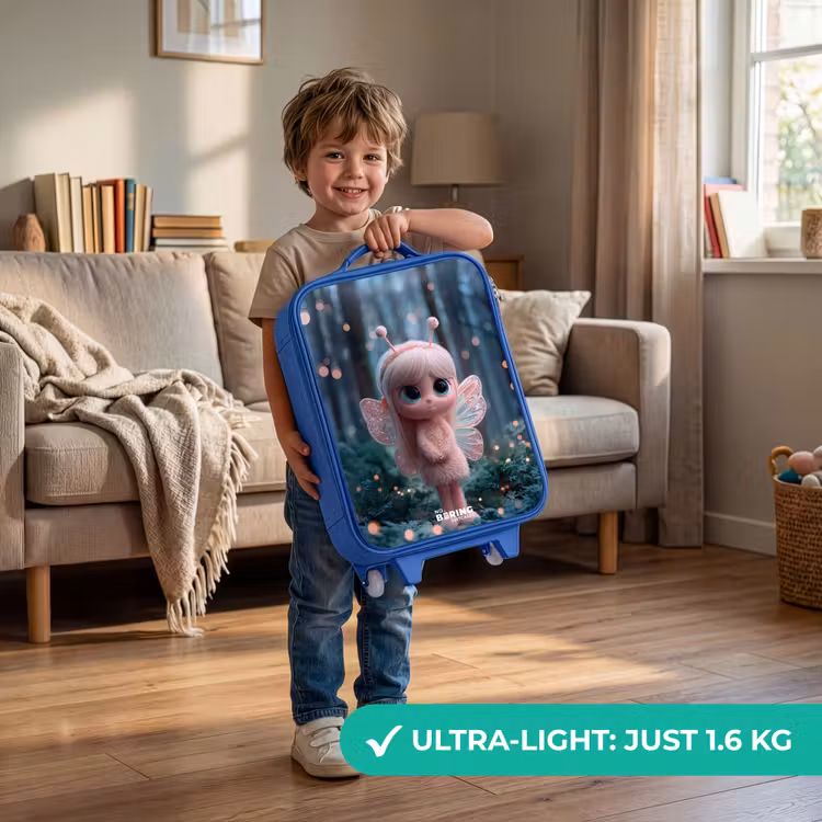 Fairy - Bos - Glitters Kinderkoffer - Blauw klein -sfeer2_EN