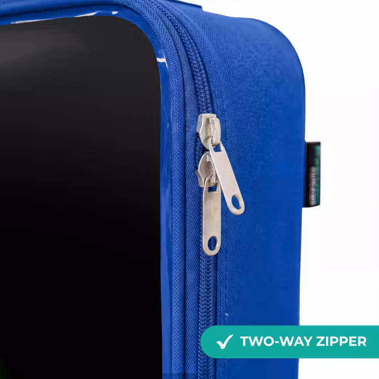 Knoppen van een gameconsole Kinderkoffer - Blauw klein -rits_EN