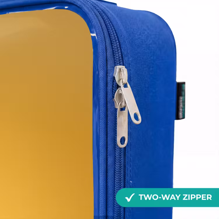 Hamster - Walnoot - Dier Kinderkoffer - Blauw klein -rits_EN