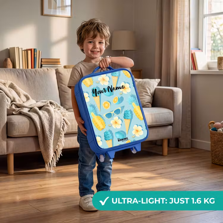 Ibiza icecream Kinderkoffer - Blauw klein -sfeer2_EN