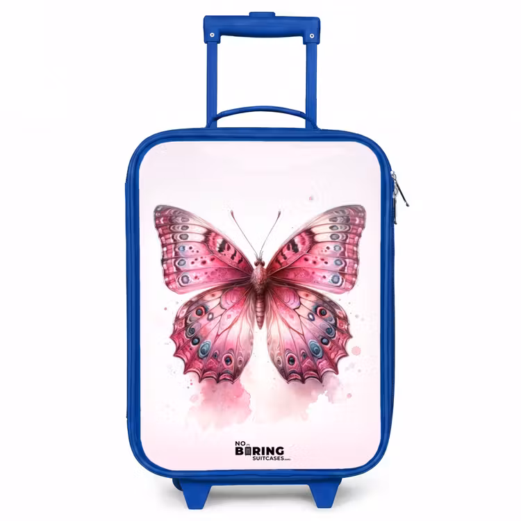 Mystieke monarch Kinderkoffer - Blauw klein -3d