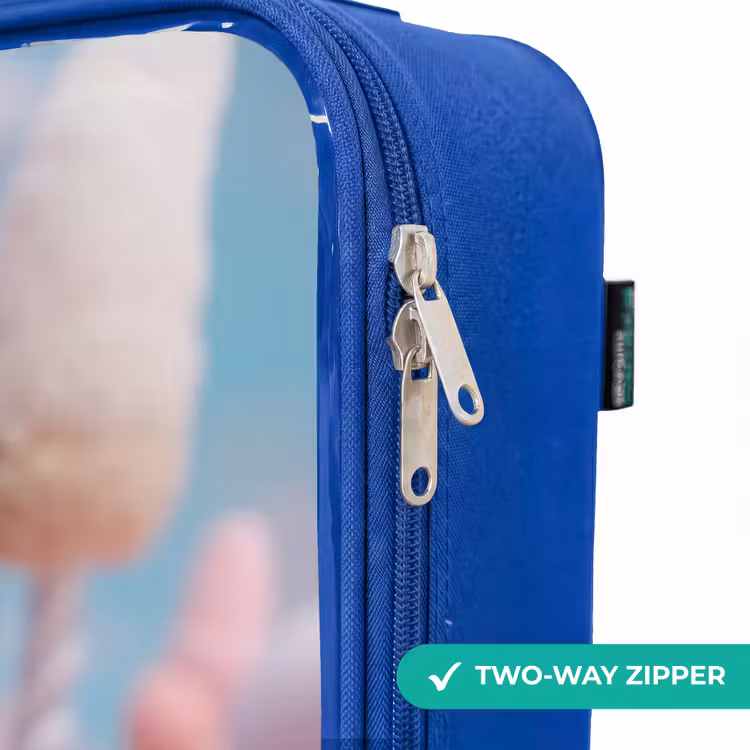 Zoet Monstersnoep Avontuur Kinderkoffer - Blauw klein -rits_EN