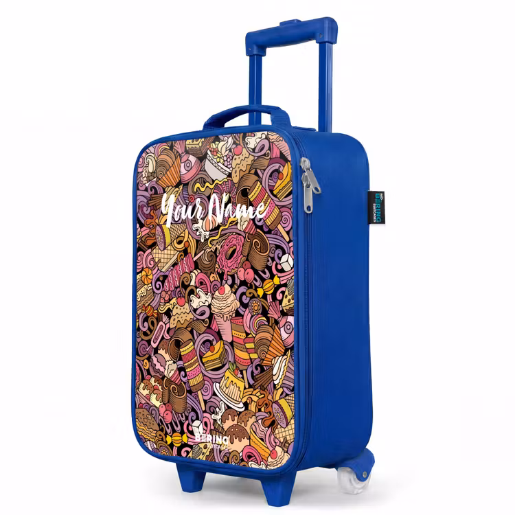 Sweet surprises Kinderkoffer - Blauw klein -productfoto_schuin