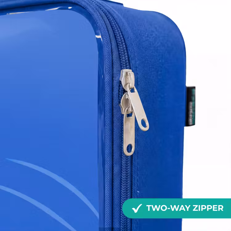 Tijger - Zwemband - Water Kinderkoffer - Blauw klein -rits_EN