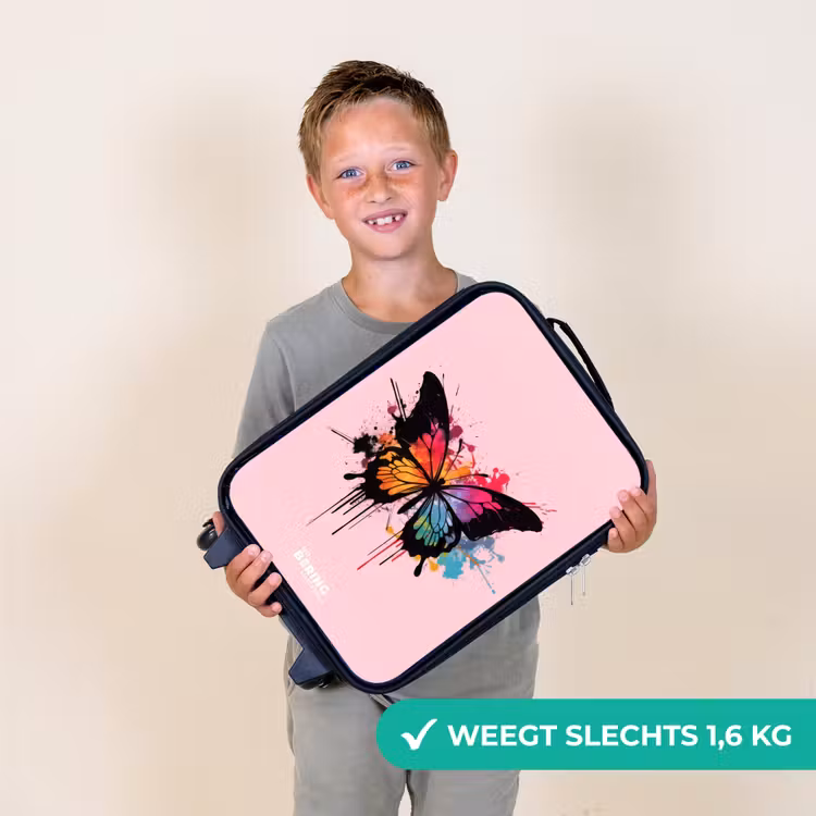 Vlinderverf Kinderkoffer - Zwart klein -sfeer4_NL