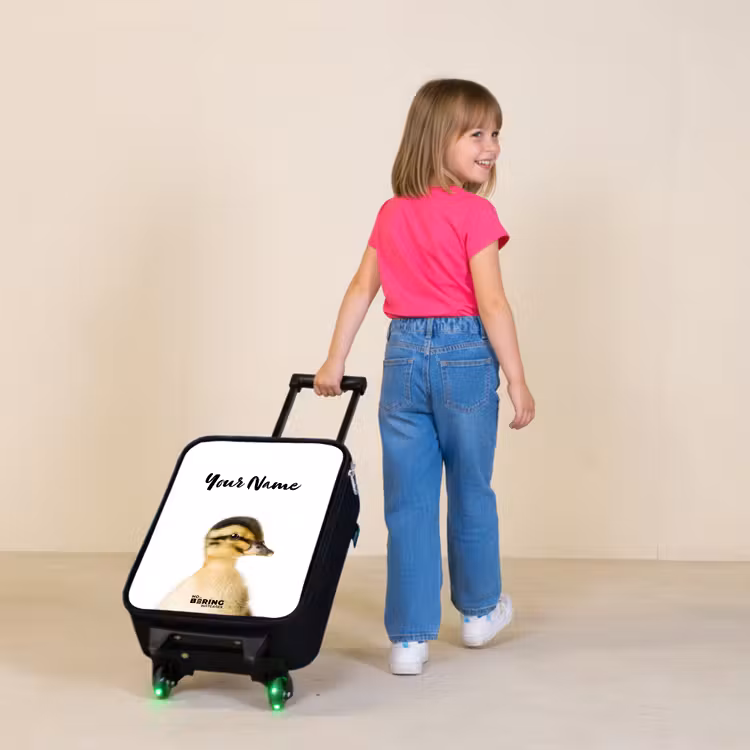 Daisy Duck Kinderkoffer - Zwart klein -sfeer1