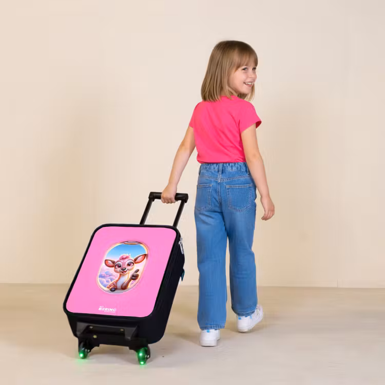 Hert tussen de wolken Kinderkoffer - Zwart klein -sfeer1