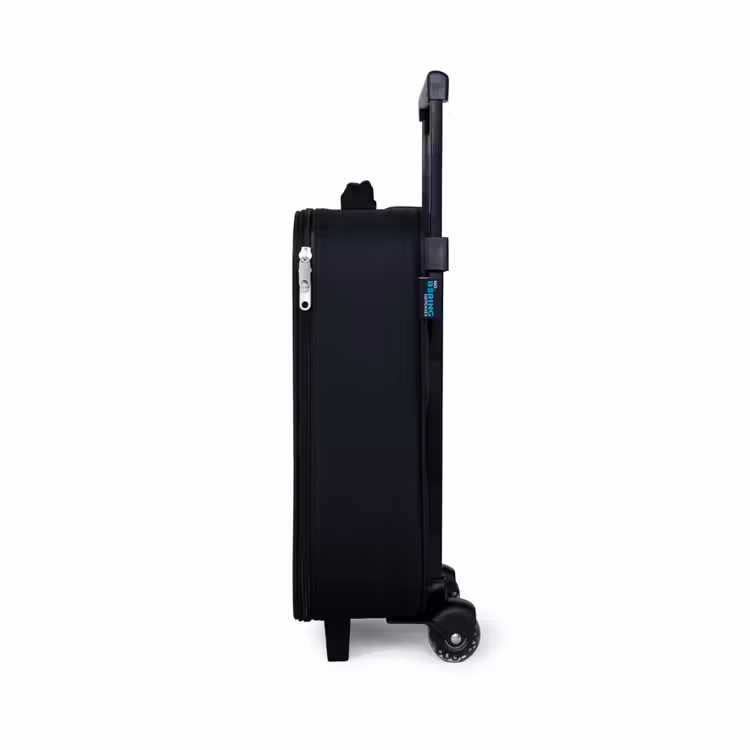 Digitale adelaar in profiel Kinderkoffer - Zwart klein -productfoto_zijkant