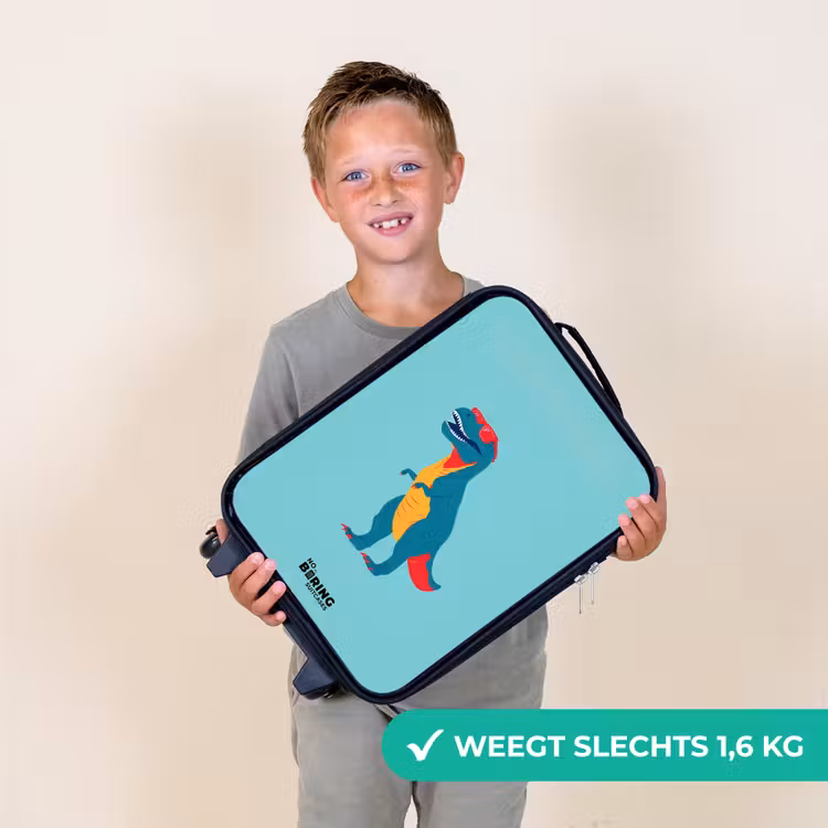 Dino - Dier - Zonnebril Kinderkoffer - Zwart klein -sfeer4_NL
