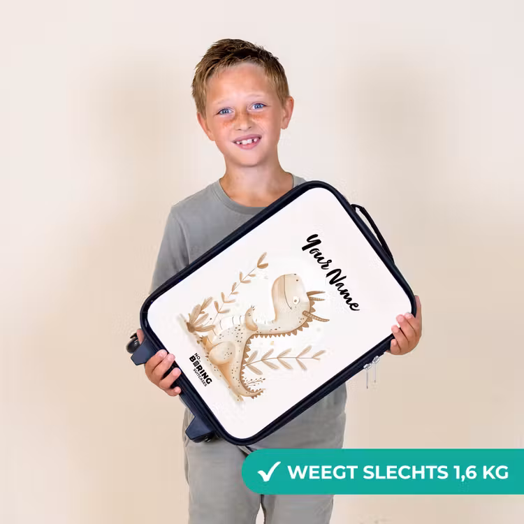 Dobby draakje Kinderkoffer - Zwart klein -sfeer4_NL