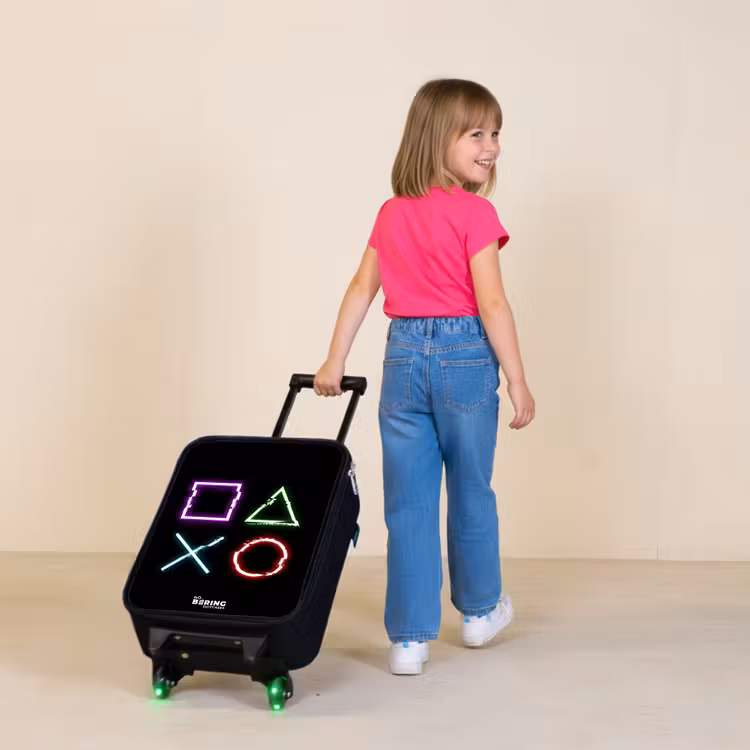 Knoppen van een gameconsole Kinderkoffer - Zwart klein -sfeer1
